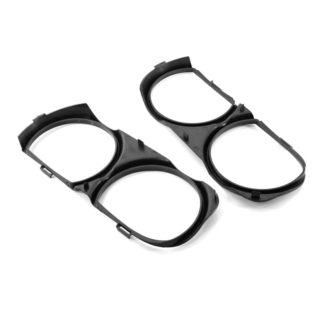Amdohai 2pcs Front Lamp Headlight Bezel Trim Replacement for Dodge Challenger 2015-2021 Left & Right