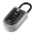 thumbnail image 1 of WALFRONT Key safe padlock, Waterproof Portable Key Safe Box Lock Wall Mount Key Storage Security Lock Outdoor Storage Box 10 Digits Security zinc Alloy Padlock for Home Family Realtor, 1 of 8