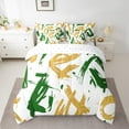 thumbnail image 2 of Castle Fairy Teenagers Graffiti Splash 7pcs Bedding Comforter Set,Abstract Stripes Queen Bedding Sets Super Cozy,Vintage Aesthetic Queen Sheet Sets,Lightweight Room Decor, 2 of 8