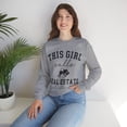 thumbnail image 6 of This Girl Sells Real Estate Realtor Sweatshirt, Funny Realtor Shirt Gift, 6 of 7