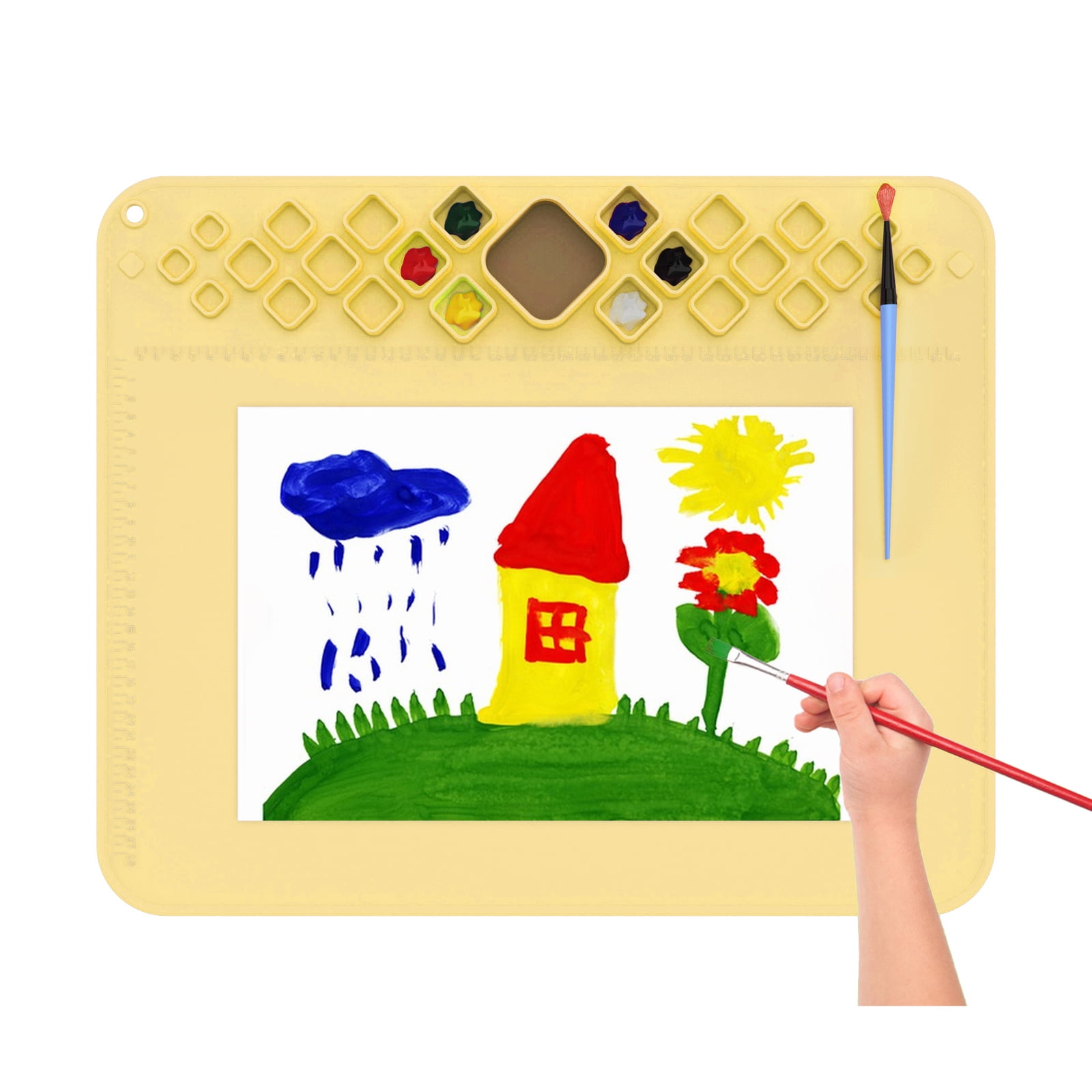 Silicone Painting Mat Premium Waterproof Heatresistant Nonstick Gift Onskid Nonstick Drawing