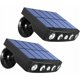 thumbnail image 1 of Luces solares para patio al aire libre, luz con sensor de movimiento con diseño resistente al agua y duradero, fácil instalación para jardín, terraza y patio (paquete de 2), 1 of 5