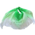 thumbnail image 6 of Belly Dance Silk Veil Shawl Scarf Belly Dance Practice Performance Props Hand-Dyed Silk Veil Belly Dance, 6 of 7