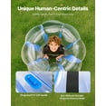 thumbnail image 4 of VEVOR Inflatable Bumper Balls 1-Pack, 4FT/1.2M Body Sumo Zorb Ball, Durable Thick PVC Human Hamster Bubble Knocker for Outdoor Sports Team Gaming Play, Bopper Toy for Garden Yard Park, 4 of 9