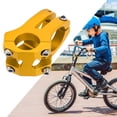 thumbnail image 1 of Cergrey Potence de Vélo Courte, Processus de Sablage Anodisé pour Vélos à Chenilles, 1 of 8