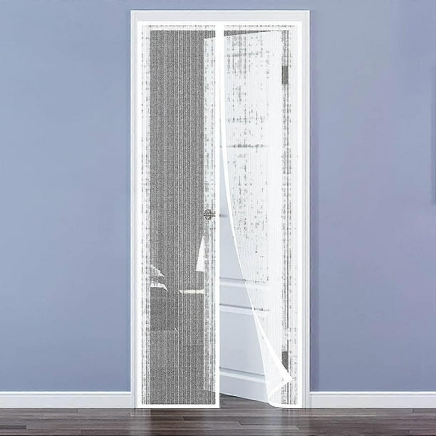 Fly-proof Screen Door, Magnetic Screen Door, Automatically Closes, Keeps Bugs Out, No Need To Drill