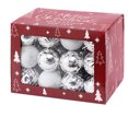 thumbnail image 1 of Christmas Tree Ornaments, 7cm/36Pcs Christmas Ball Decoration Set Christmas Ball Shatterproof Hanging Tree Ornament Set, 1 of 5