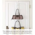 thumbnail image 2 of YAMAZAKI home 6510 Chain Link Bag Holder-Closet Storage Hanging Organizer Rack, One Size, White, 2 of 2