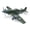 Green, variant on 1/48 MUSTANG P-51D Fighter 4D Assemble Model American WWII P51 Airplane Glue-Free 6 Color Separation Quick Imposition Toy
