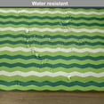 thumbnail image 6 of Ambesonne Green Place Mats Set of 4, Wavy Lines Irish Cultural, Standard Size, Lime Green Dark Green, 6 of 6