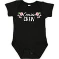 thumbnail image 3 of Inktastic Cousin Crew with Flowers Girls Baby Bodysuit, 3 of 5