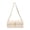 creamy white, variant on Chain messenger bag retro PU leather small bag is suitable for daily dating.-black