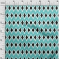 thumbnail image 2 of oneOone Cotton Cambric Fabric Geometric Ikat Printed Craft Fabric BTY 56 Inch Wide, 2 of 4