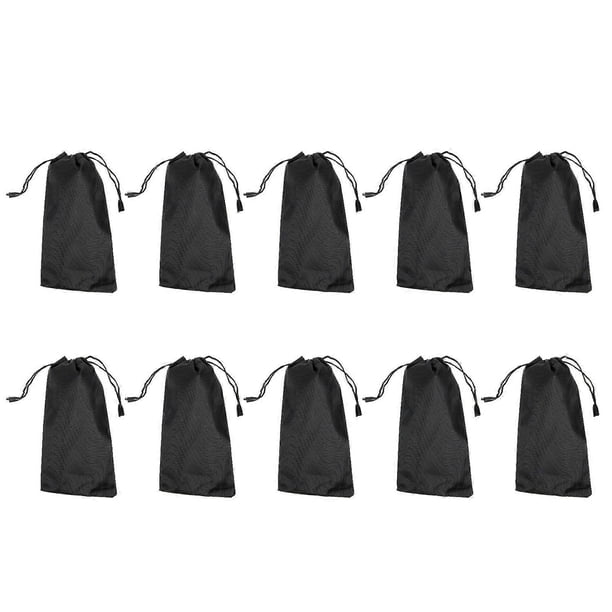 10pcs Anti-scratch Sunglasses Bags Convenient Glasses Bags Glasses Drawstring Bags