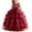 Wine#girls dress, variant on FAVIPT Girls Tiered Tulle Dress Embroidered Bowknot Sleeveless Satin Ruffle Tulle Dresses Formal Party Princess Gown Dress Sky Blue,14-15 Years