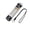 Transparent White, variant on Pocket Flashlights With Magnetic Tail Outdoor Emergency Light Aluminum Hat Clip Lamp USB Rechargeable LED Flashlights