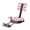 pink, variant on Sit Up Bar Ab Trainer Assistance Device with Steel PU Leather Compact Design for Home Office Gym Fitness