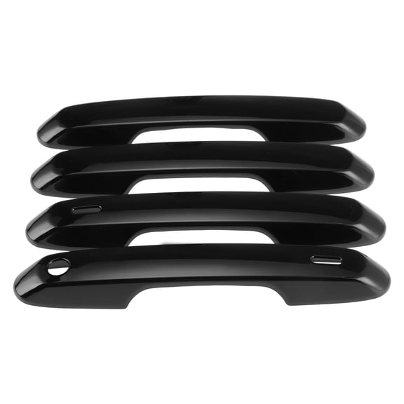 Unique Bargains Exterior Door Handle Cover Trim Door Handle Cover for Toyota Grand Highlander 2024 2025 2026 Smart Glossy Black 1 set