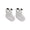 Gray, variant on LYMAYTER 1 Pair ‌Baby Girls Boys Non-Skid Socks for 0-5Y Anti-Slip Grips for Toddlers Infants Cartoon Style