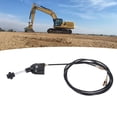 thumbnail image 1 of Excavator Throttle Cable, Arbitrary Bending PU Tube Easy To Install 4meter Excavator Manual Throttle Control Cable Quick Response  for Mixer, 1 of 7