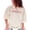 Ivory, variant on Baseball Mama in College or Varsity Font, Butter Comfort Colors T-Shirt, Large