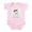 Petal Pink, variant on CafePress - 1St Christmas (White) Infant Bodysuit - Baby Light Bodysuit, Size Newborn - 24 Months
