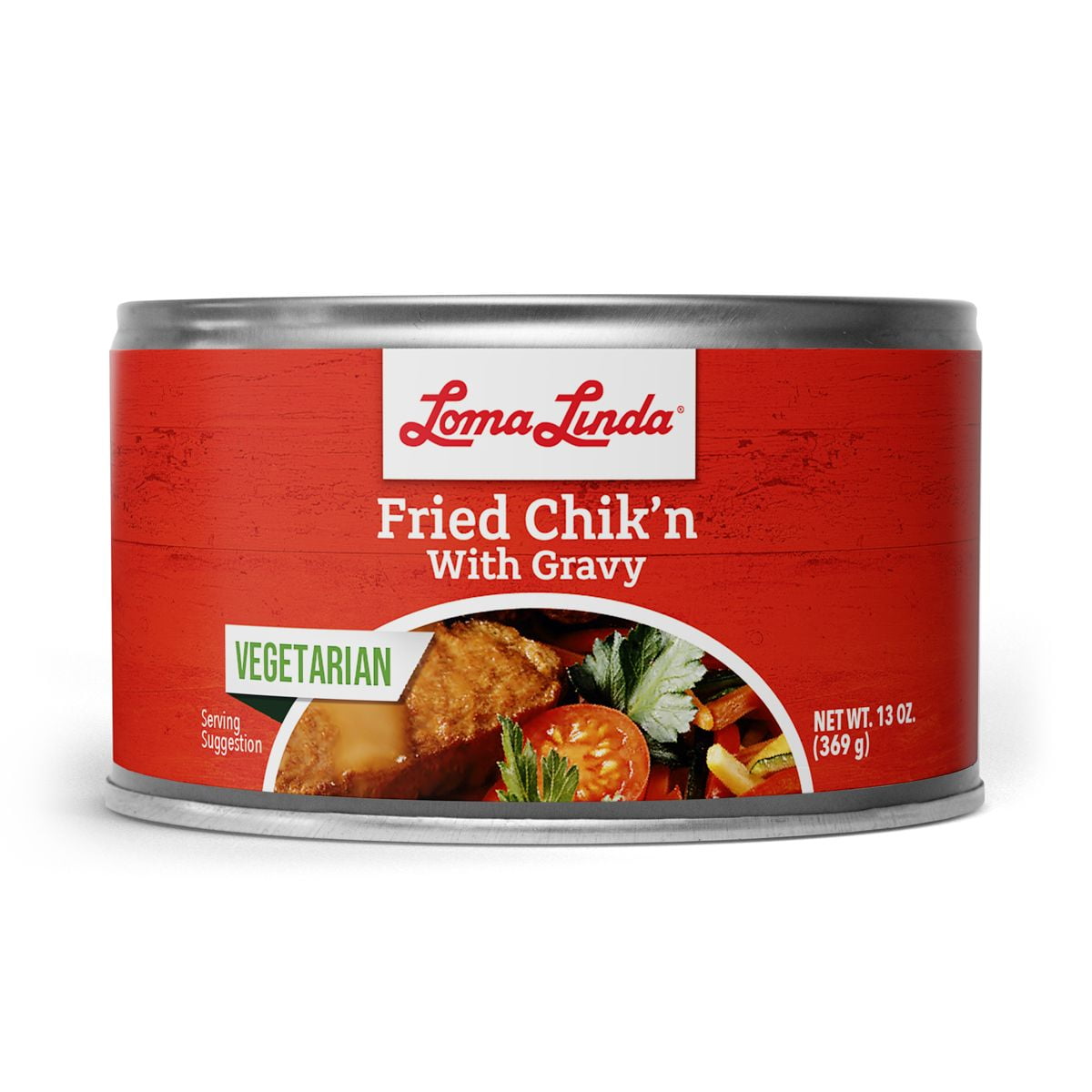 Loma Linda - Plant-Based - Fried Chik'n with Gravy (13 oz.) (Pack of 6)