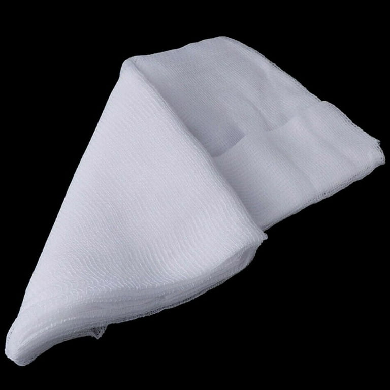 XelNaga 5 Pack Muslin Cloths Reusable for Straining, 100% Unbleached Pure  Cotton Cheesecloth, Soft Square Cheese Clothes Weave Fabric Filter for