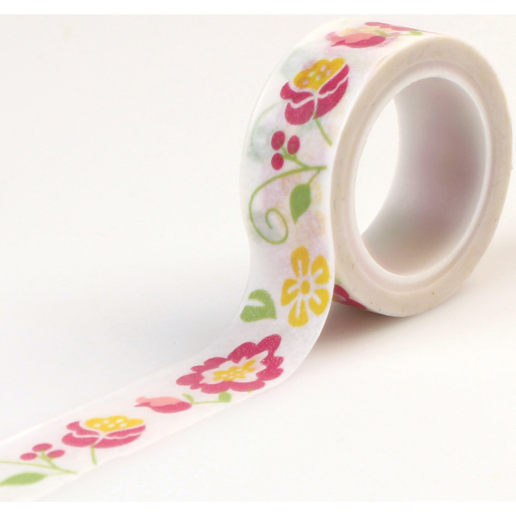 Petticoats & Pinstripes Decorative Tape-Girl Floral - Walmart.com