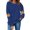 Dark Blue—Halloween Tops for Women, variant on AGWOLF Women's Halloween Sweatshirts Spooky Graphic Pullovers Stretch Holiday Crewneck Long Sleeve Sweater Tops Halloween Costumes Beige XXL