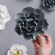 thumbnail image 3 of Flor de cerámica TUNC Flor de loto artificial 3D decoración para colgar en La pared, 3 of 5