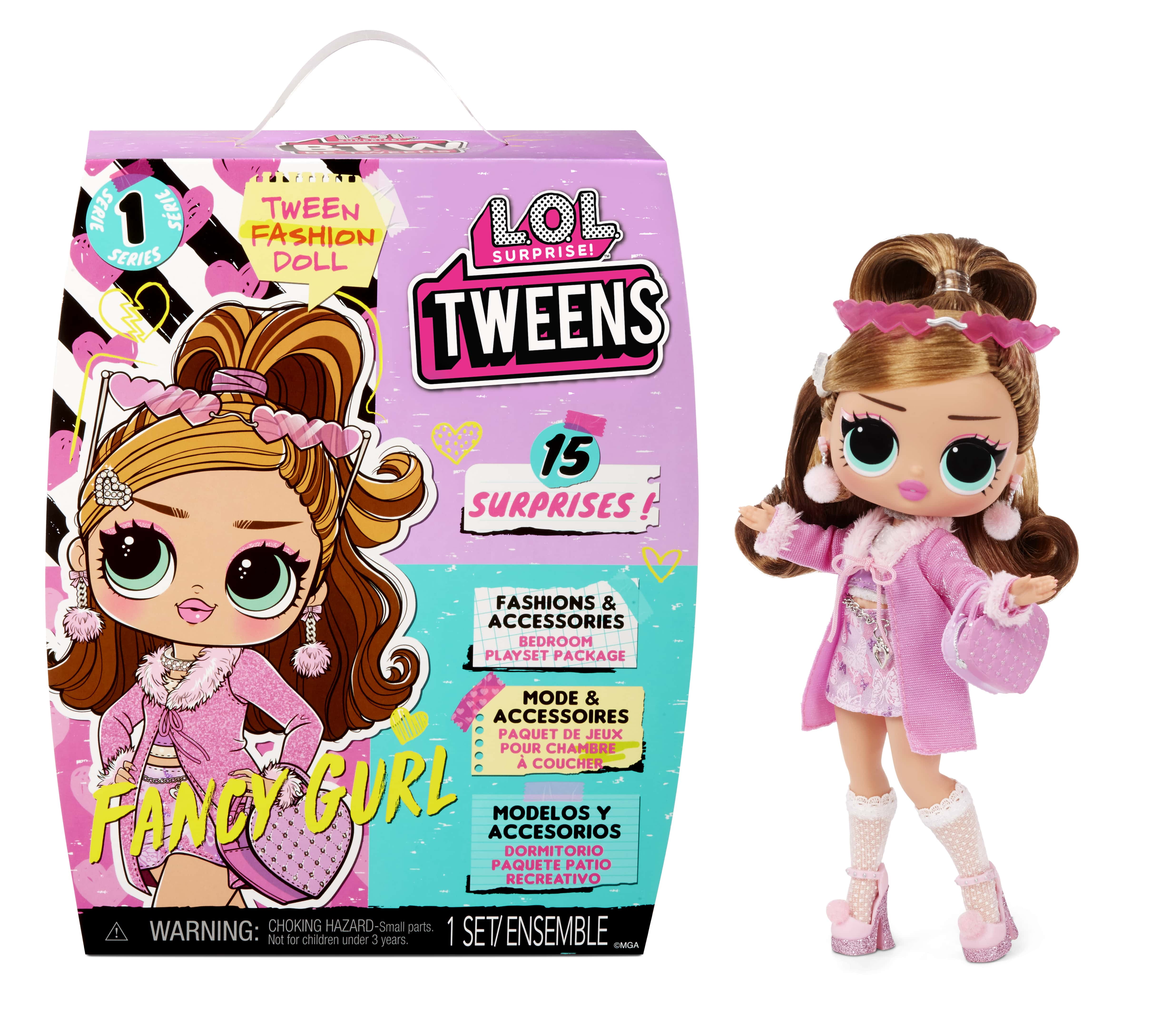 LOL Surprise Tweens Fashion Doll Fancy Gurl, Great Gift for Kids Ages 4