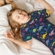 thumbnail image 5 of Balery Dinosaur Flowers Conjunto de Pijama Infantil de Manga Corta con Estampado – Ropa de Dormir de Algodón Suave-4X-Large, 5 of 6