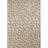 My Texas House Irongate 9' X 13' Driftwood Damask Outdoor Rug