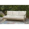 thumbnail image 6 of Signature Design by Ashley Carter Hall Outdoor Eucalyptus Patio Sofa in Beige, 6 of 7