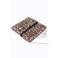 thumbnail image 4 of Nylon Leopard Metal Studded Clutch Bag, 4 of 5