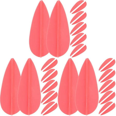 FRCOLOR 60 Pcs Arrow Vanes Arrow Fletchings Professional Arrow Vanes Archery Vanes Replacement Fletchings