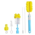 thumbnail image 4 of Raindrops 6pcs Bottle Brushes Feeding Bottle Brush Set Plastic for Parents, 4 of 8