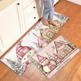 thumbnail image 2 of CCTFS Perfect Christmas Kitchen Mat Rug Set - 3 Pcs Perfect for Kitchen Counter, 16''*24''/20''*32''/47''*18'', Functional for Decoration, 2 of 10