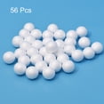 thumbnail image 2 of Uxcell 56Pcs 2" White Polystyrene Foam Balls Smooth Round Solid Ball for Crafts, Art, DIY, Household, Party Decorations, 2 of 6