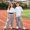 B10-Light Gray, variant on Ulitacool Teen Pants For Boy 9-10 Years Straight Leg Lightweight Pants For Summer Outdoor Play Loose Fit Trousers Dark Gray