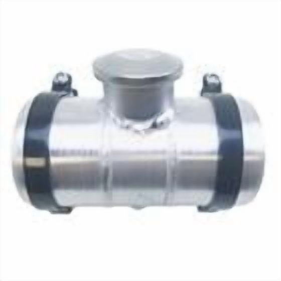 JSD 0.38 Gal 4x8'' 1/4 NPT Center Fill Aluminum Spun Gas Tank  Fuel Tank For Go Kart