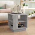 thumbnail image 1 of vidaXL Coffee Table Grey Sonoma 40x40x43 cm Engineered Wood, 1 of 4