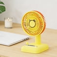 thumbnail image 6 of Kieccall USB Rechargeable Desktop Cute Cat Fan Quiet Cooling Fan For Home Office Desktop Summer Cute Cooling, 6 of 7