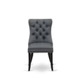 thumbnail image 5 of Luxe by East West Furniture 9 Pieces Dining Table Set a Rectangle Table and 8 Dining Chairs, 5 of 7