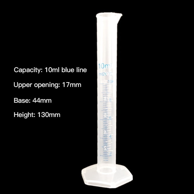 4PCS Measuring Cups Sufficient Laboratory Gauge Professional Tools Trial Tube Transparent Sturdy Cylinder for Measurement Usage 100ml