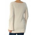 thumbnail image 3 of Alfani Womens Bell Sleeve Knit Sweater, Beige, Small, 3 of 3