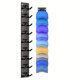 thumbnail image 1 of Estante de almacenamiento de gorras de béisbol | Estante organizador de sombreros de varios niveles montado en la pared con adhesivo fuerte | Pantalla ABS que ahorra espacio | Protege la forma |, 1 of 5