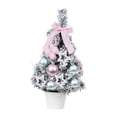 thumbnail image 1 of Adorno de Navidad en Maceta perfecl Centro de Mesa Artesanal de PVC Decoración Artística de Navidad 35cmx23cmx19cm, 1 of 8