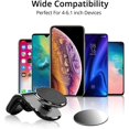 thumbnail image 2 of Magnetic Phone Mount for Car Vent, Strong Magnet Cell Phone Holder Car Hands Free Cradle in Vehicle, 360° Rotation Magnetic Car Phone Holder Mount Fit for iPhone,All Smartphones-Black, 2 of 5